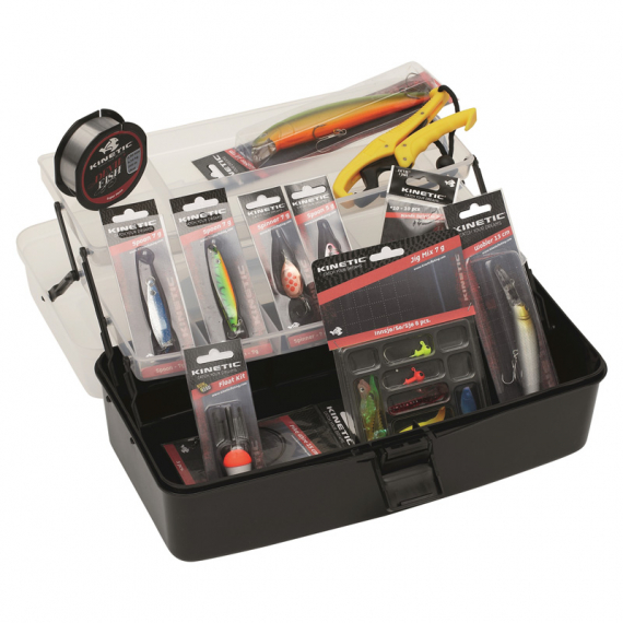Kinetic Tackle Box Big Kit - Freshwater dans le groupe Leurre de la peche / Kits leurres l\'adresse Sportfiskeprylar.se (KS15077)