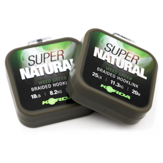Korda Super Natural Weed Green dans le groupe Hameçons et terminal tackle / Leaders et Bas de ligne / Bas de ligne / Bas de ligne tresse l\'adresse Sportfiskeprylar.se (KSNGr)