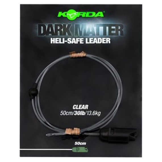Korda Dark Matter Leader Heli Safe 100cm dans le groupe Hameçons et terminal tackle / Montages préfaits / Montages specimen l\'adresse Sportfiskeprylar.se (KSZ80r)