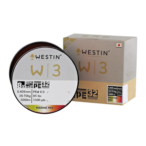 Westin W3 Oceanic Swirl 8-Braid 300M dans le groupe Lignes de pêche / Tresse peche l\'adresse Sportfiskeprylar.se (L014-165-300r)