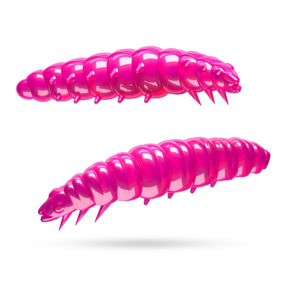 Libra Lures Larva 30 Krill (15-pack) - Hot Pink dans le groupe Leurre de la peche / Leurre souple / Écrevisses et appâts creaturebait / Créatures l\'adresse Sportfiskeprylar.se (L30K15P-019)