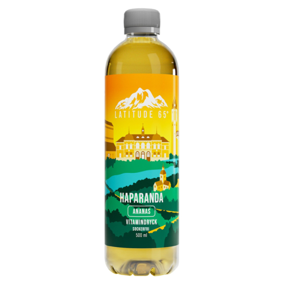 Latitude 65 Vitamin Drink 500ml - Haparanda dans le groupe Loisirs en plein air / Nourriture camping / Boissons l\'adresse Sportfiskeprylar.se (L65-HAPARANDA)