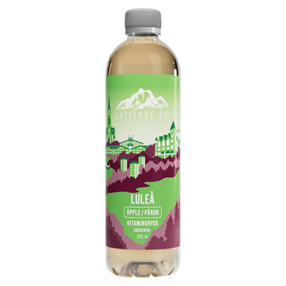 Latitude 65 Vitamin Drink 500ml - Luleå dans le groupe Loisirs en plein air / Nourriture camping / Boissons l\'adresse Sportfiskeprylar.se (L65-LULEA)