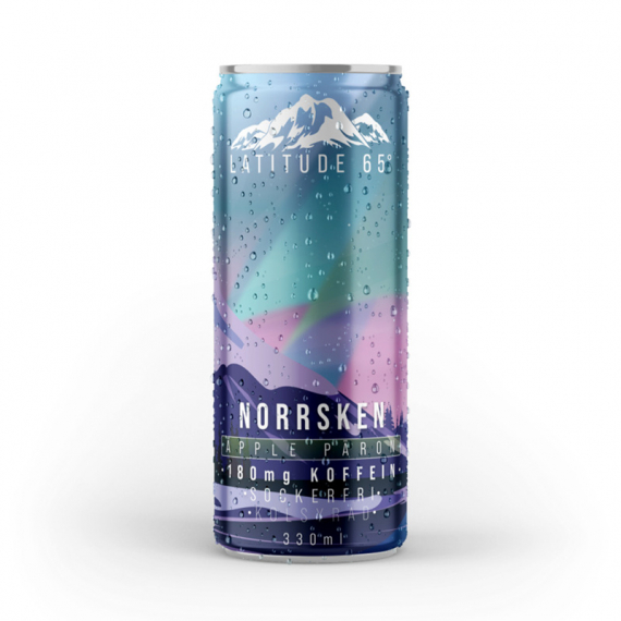 Latitude 65, 330ml - Norrsken dans le groupe Loisirs en plein air / Nourriture camping / Boissons l\'adresse Sportfiskeprylar.se (L65-NORRSKEN)