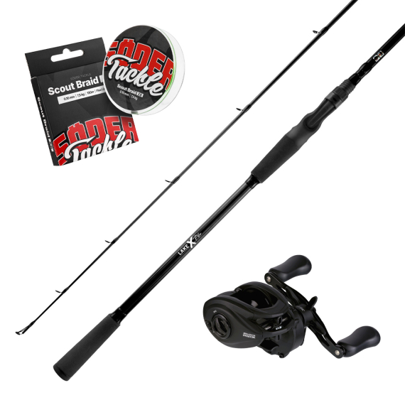 Lake X Pike & Abu Garcia Max 5 Casting Combo 8\'6\'\' 70-15g dans le groupe Ensembles de pêche / Ensemble casting / Ensemble Baitcaster Brochet l\'adresse Sportfiskeprylar.se (LAKEXABUMAXCMB)