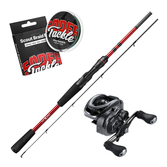 Lake X Perch 7\'2\'\' X-Fast Action ML 5-25g Casting Combo dans le groupe Ensembles de pêche / Ensemble casting / Ensemble Casting Perche l\'adresse Sportfiskeprylar.se (LAKEXPERCHSLXCOMBO)