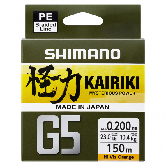 Shimano Line Kairiki G5 150m dans le groupe Lignes / Tresses l\'adresse Sportfiskeprylar.se (LDM51UE130150Hr)