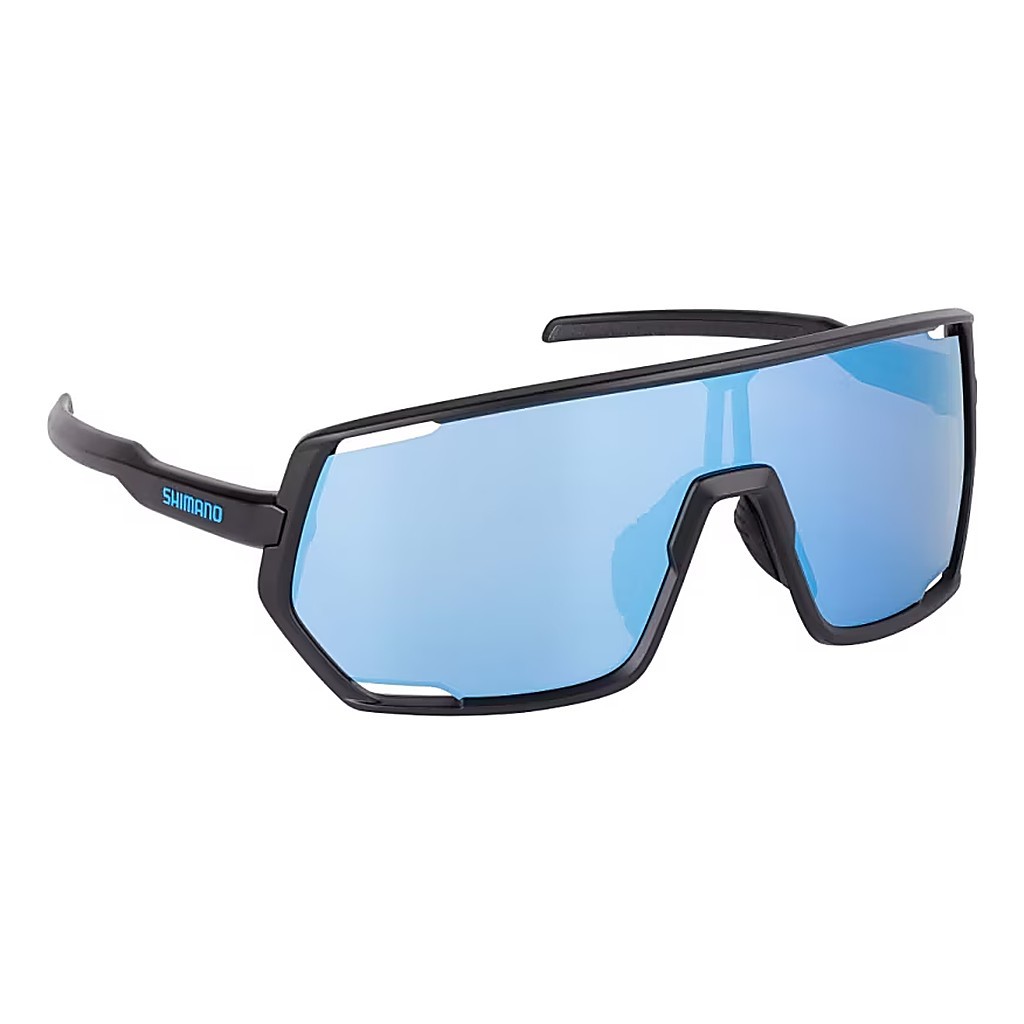 Shimano Lesath Matte Black & Blue Mirror dans le groupe Habits et chaussures / Lunettes de soleil / lunette polarisante peche l\'adresse Sportfiskeprylar.se (LESBM)
