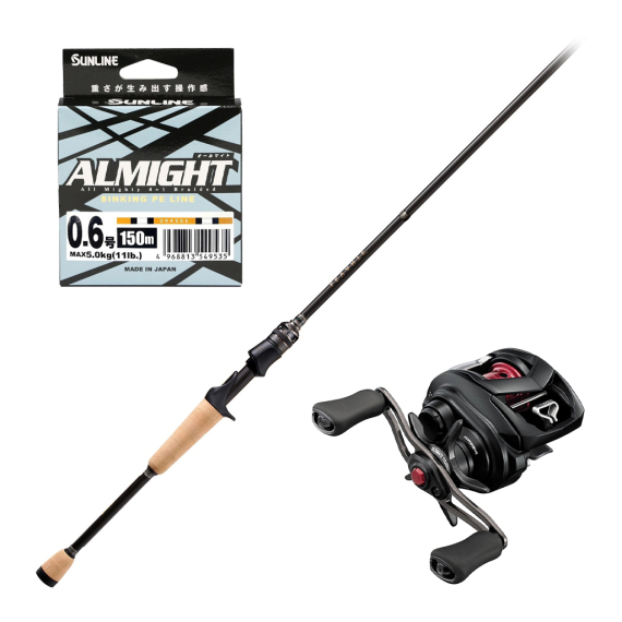 Megabass Levante - F2-66LV BFS & Tatula Combo dans le groupe Ensembles de pêche / Ensemble casting / Ensemble Casting Perche l\'adresse Sportfiskeprylar.se (LEVANTE2026BFSSET)