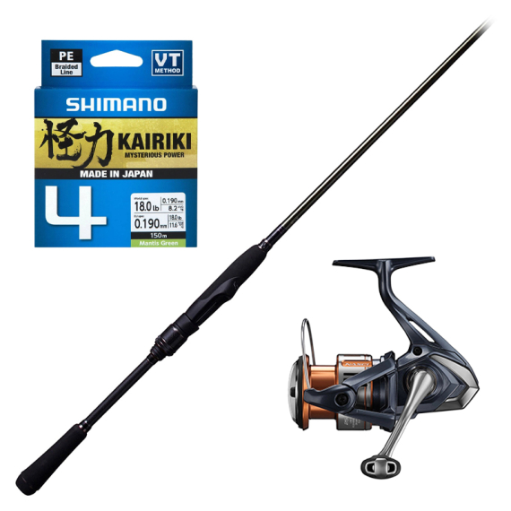 Megabass Levante F3-611LVS 2-14g & Shimano Nasci Combo dans le groupe Kit de pêche / Combos spinning / Ensemble Spinning Perche l\'adresse Sportfiskeprylar.se (LEVANTENASCICOMBO)