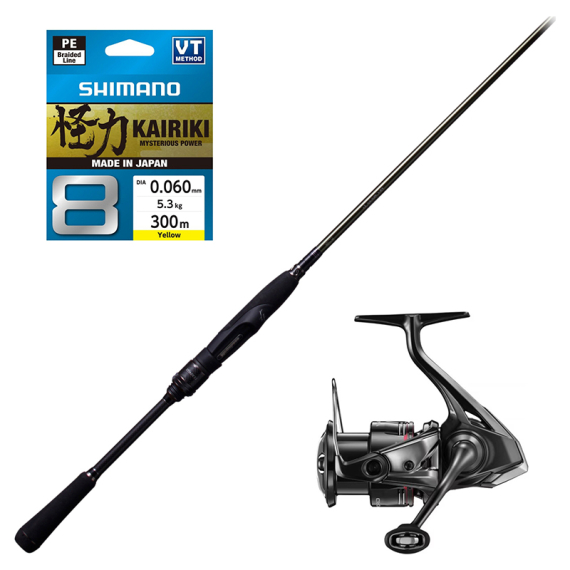 Megabass Levante Vanford Combo F3-611LVS 2-14g dans le groupe Kit de pêche / Combos spinning / Ensemble Spinning Perche l\'adresse Sportfiskeprylar.se (LEVANTEVABFORDCOMBO)