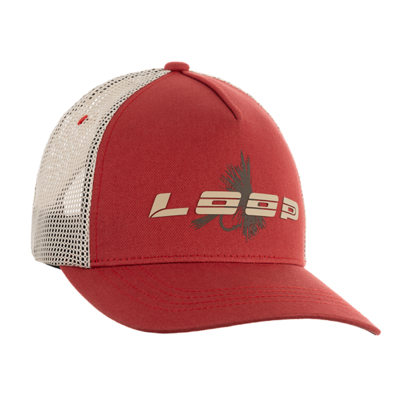 Loop Fly Trucker Cap - Burnt Russet dans le groupe Habits et chaussures / Chapeau de peche, casquette peche / Casquettes l\'adresse Sportfiskeprylar.se (LFTC01-201)