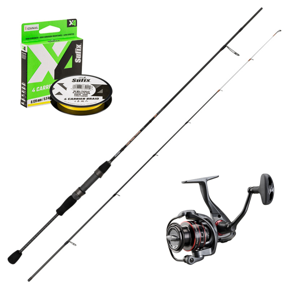 Okuma Light Range Fishing UFR 6\'1\'\' 185cm 1-7g Combo dans le groupe Kit de pêche / Combos spinning / Ensemble Spinning Poisson noble l\'adresse Sportfiskeprylar.se (LIGHTRANGECEYMARCOMBO)