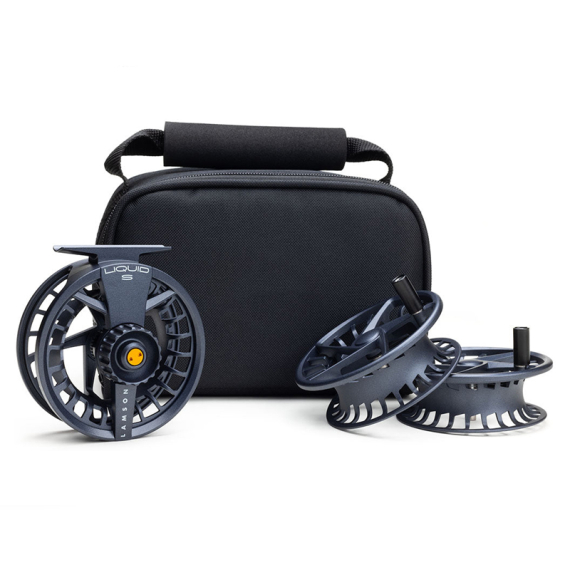 Lamson Liquid S Fly Reel 3-Pack Day Break dans le groupe Moulinet de pêche / Moulinets mouche et bobines suplémentaires / Moulinets de pêche à la mouche l\'adresse Sportfiskeprylar.se (LQS-3plus3-PACK-DYBRKr)