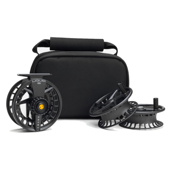 Lamson Liquid S HD 3-Pack Smoke - #8/10 dans le groupe Moulinet de pêche / Moulinets mouche et bobines suplémentaires / Moulinets de pêche à la mouche l\'adresse Sportfiskeprylar.se (LQS-9plusHD3-PACK-SMOKE)