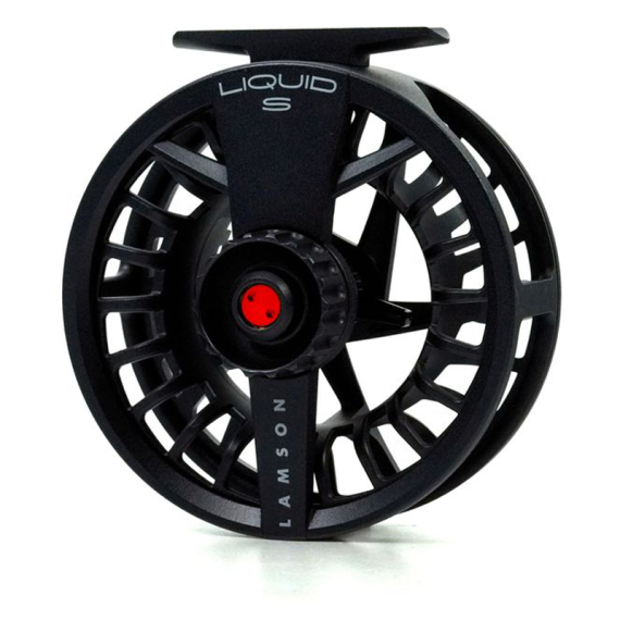 Lamson Liquid S HD Fly Reel Black - #4/6 dans le groupe Moulinet de pêche / Moulinets mouche et bobines suplémentaires / Moulinets de pêche à la mouche l\'adresse Sportfiskeprylar.se (LQS-5plusHDREEL-BLACK)