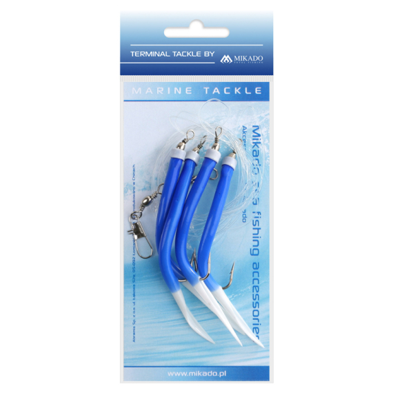 Mikado Gummi Makk Rig dans le groupe Leurre de la peche / Leurre pêche en mer / Flasher rigs et montages mer l\'adresse Sportfiskeprylar.se (LS-A220-20r)