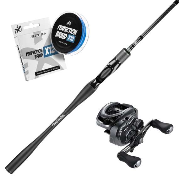 Scout Lunker 7\'6\'\' 5-28g SLX BFS Combo dans le groupe Ensembles de pêche / Ensemble casting / Ensemble Casting Perche l\'adresse Sportfiskeprylar.se (LUNKERSLXBFSCOMBO)