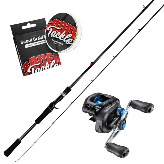 Lunker Stick Casting SLX Combo dans le groupe Kits de pêche / Ensemble casting / Ensemble Casting Perche l\'adresse Sportfiskeprylar.se (LUNKERSTICKCASTINGSET)