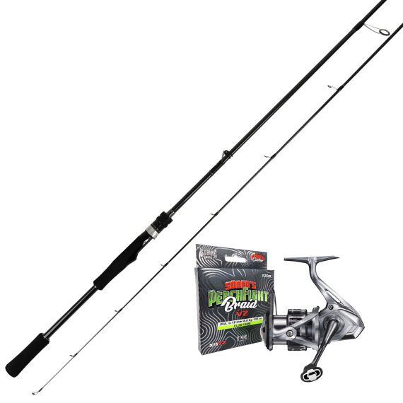 Lunker Stick Spinning Nasci Combo dans le groupe Techniques de pêche / Peche carnassier / Combos / Combos spinning l\'adresse Sportfiskeprylar.se (LUNKERSTICKSPINNINGNCSET)