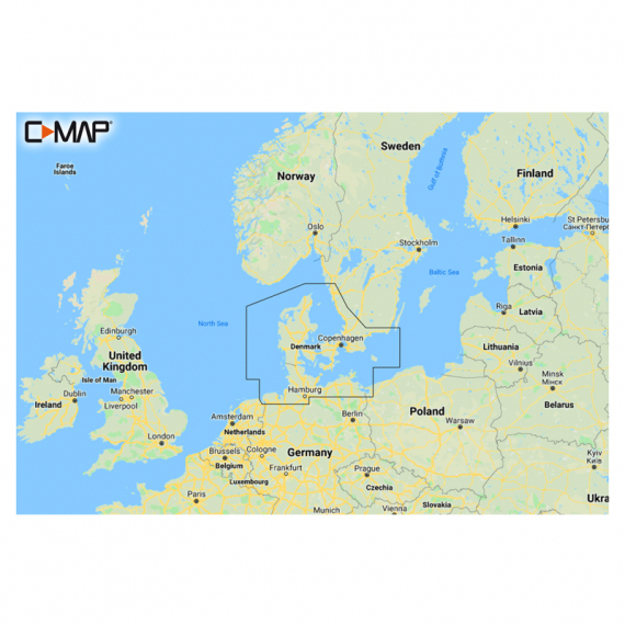 C-MAP Discover - Karlskrona - Emden dans le groupe Électronique marine et bateau / Cartes l\'adresse Sportfiskeprylar.se (M-EN-Y205-MS)