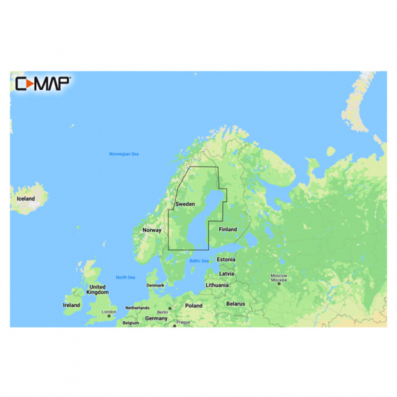 C-MAP Discover - Gulf Of Bothnia dans le groupe Électronique marine et bateau / Cartes l\'adresse Sportfiskeprylar.se (M-EN-Y209-MS)