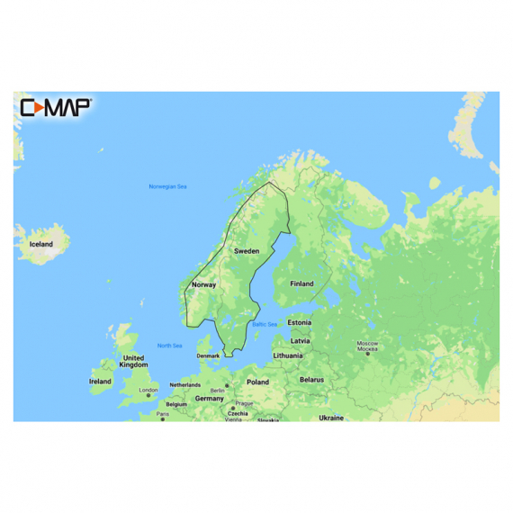 C-MAP Discover - Scandinavia Inland Waters dans le groupe Électronique marine et bateau / Cartes l\'adresse Sportfiskeprylar.se (M-EN-Y210-MS)