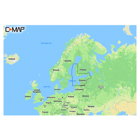 C-MAP Discover - Gulf of Finland & Åland dans le groupe Électronique marine et bateau / Cartes l\'adresse Sportfiskeprylar.se (M-EN-Y212-MS)
