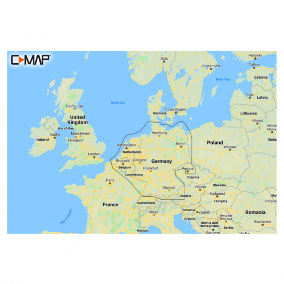 C-MAP Discover - Germany & Netherland Inland dans le groupe Électronique marine et bateau / Cartes l\'adresse Sportfiskeprylar.se (M-EN-Y215-MS)