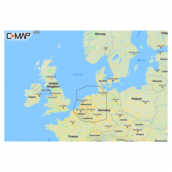C-MAP Discover - Benelux Inland & Coastal dans le groupe Électronique marine et bateau / Cartes l\'adresse Sportfiskeprylar.se (M-EN-Y216-MS)