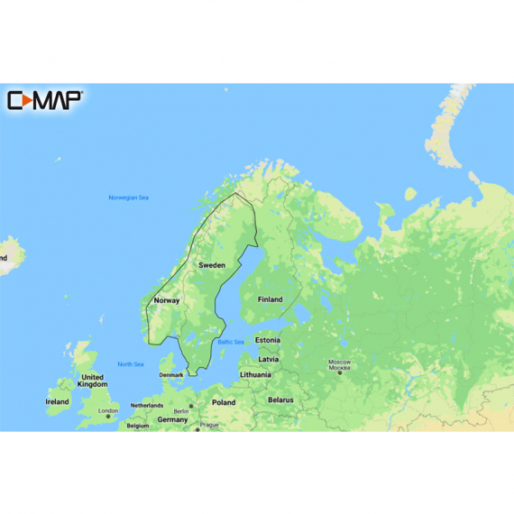 C-MAP Reveal dans le groupe Électronique marine et bateau / Cartes l\'adresse Sportfiskeprylar.se (M-EN-Y299-MSr)
