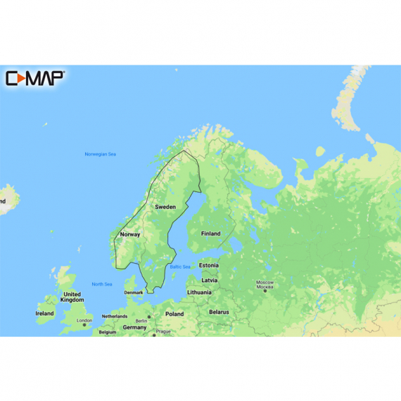 C-MAP Reveal dans le groupe Électronique marine et bateau / Cartes l\'adresse Sportfiskeprylar.se (M-EN-Y299-MSr)