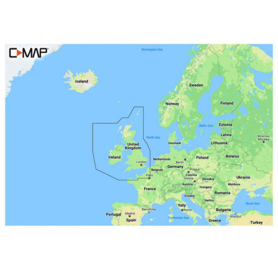 C-MAP Discover - United Kingdom & Ireland dans le groupe Électronique marine et bateau / Cartes l\'adresse Sportfiskeprylar.se (M-EW-Y200-MS)