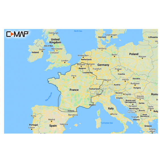 C-MAP Discover - French Inland Waters dans le groupe Électronique marine et bateau / Cartes l\'adresse Sportfiskeprylar.se (M-EW-Y206-MS)