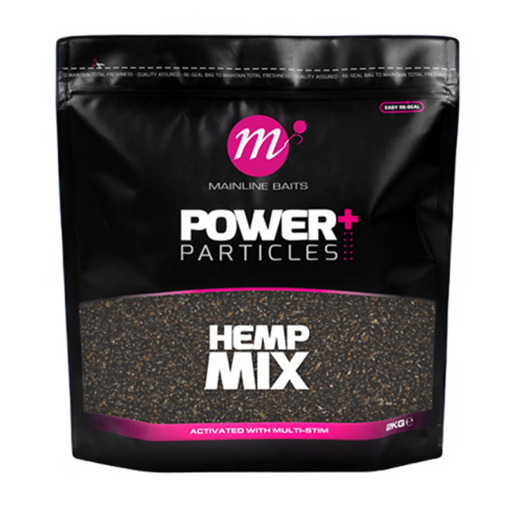 Mainline Power+ Hemp Mix 2kg dans le groupe Leurre de la peche / Bouillettes, esches et amorce / Particules l\'adresse Sportfiskeprylar.se (M37023)