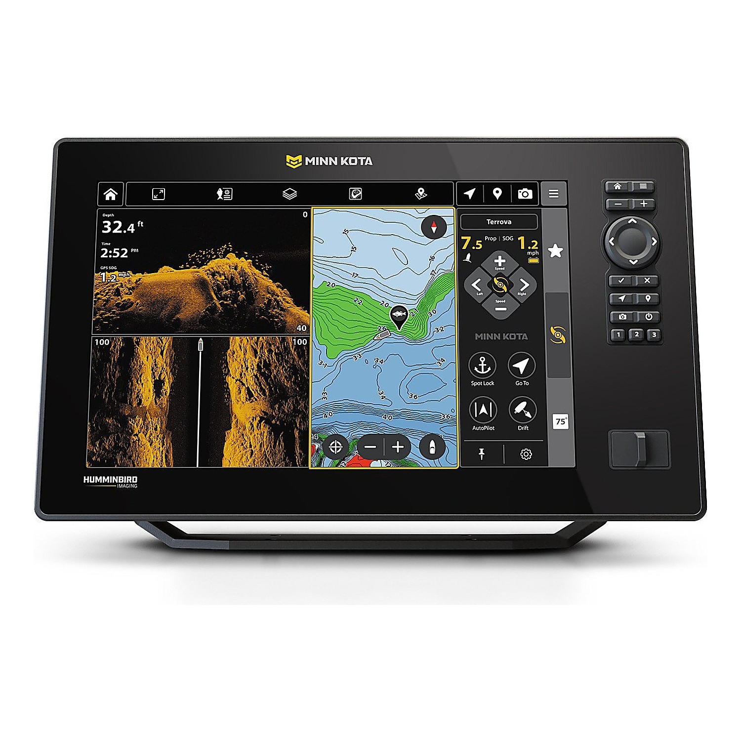 Minn Kota X12 dans le groupe Électronique marine et bateau / Sondeur et GPS / Echosondeur, sondeur peche l\'adresse Sportfiskeprylar.se (M412390-1r)