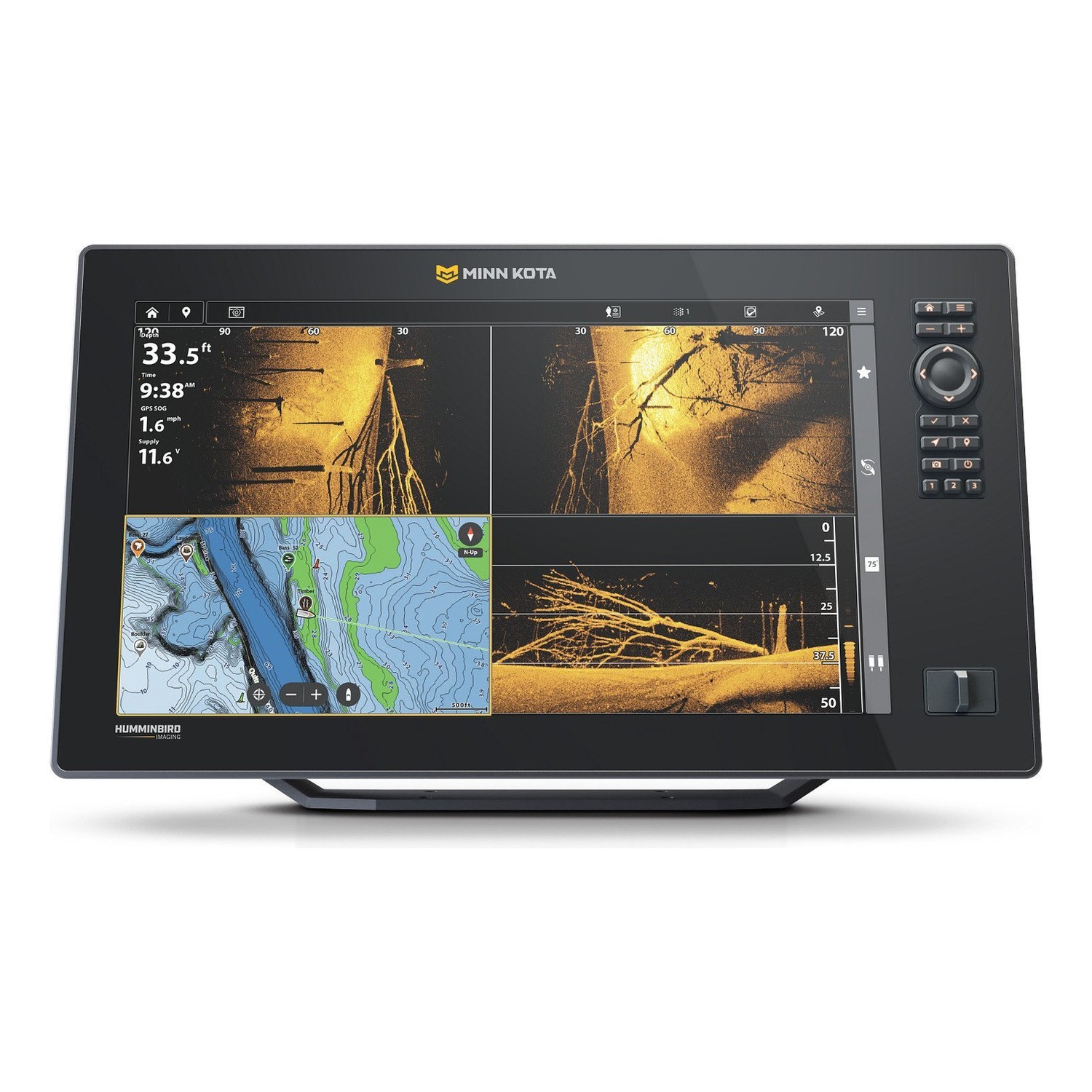 Minn Kota X16 dans le groupe Électronique marine et bateau / Sondeur et GPS / Echosondeur, sondeur peche l\'adresse Sportfiskeprylar.se (M412400-1r)
