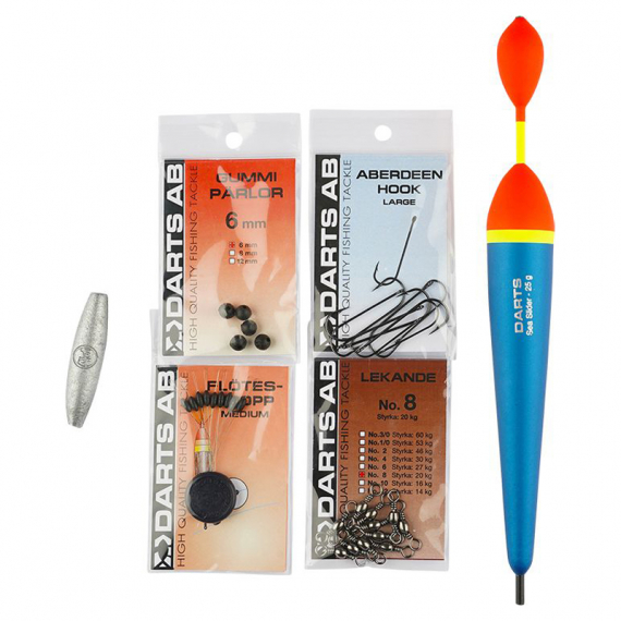 Darts Float Fishing Set - Makerel Mini dans le groupe Hameçons et terminal tackle / Kits flotteur / Sets flotteurs et plombs l\'adresse Sportfiskeprylar.se (M894-02)