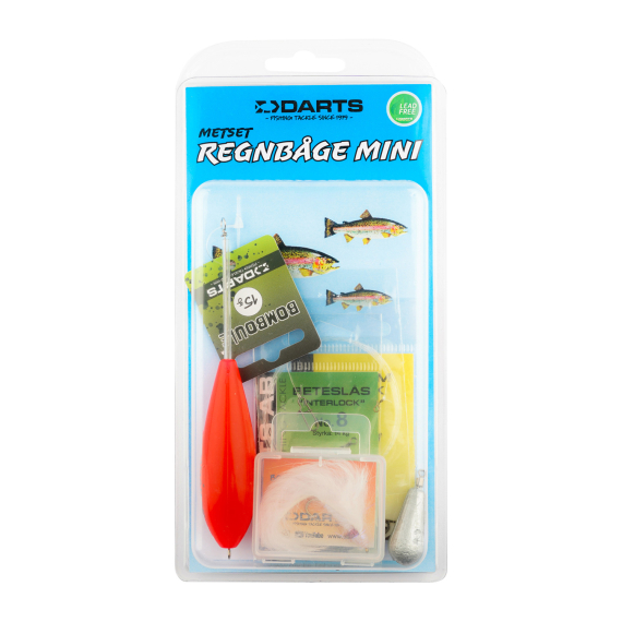 Darts Angling Set Rainbow Mini dans le groupe Hameçons et terminal tackle / Kits flotteur / Sets flotteurs et plombs l\'adresse Sportfiskeprylar.se (M895-02)