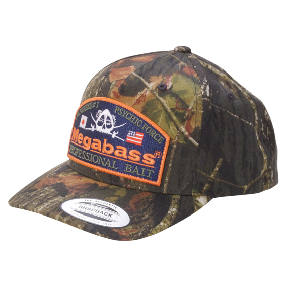 Megabass Cap Psychic Camo Mossy Hunter dans le groupe Habits et chaussures / Chapeau de peche, casquette peche / Casquettes / Casquettes snapback l\'adresse Sportfiskeprylar.se (MB-00000046717)