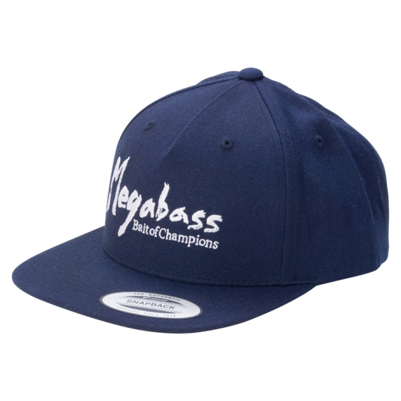 Megabass Cap Brush Snapback Navy/White dans le groupe Habits et chaussures / Chapeau de peche, casquette peche / Casquettes / Casquettes snapback l\'adresse Sportfiskeprylar.se (MB-00000046720)