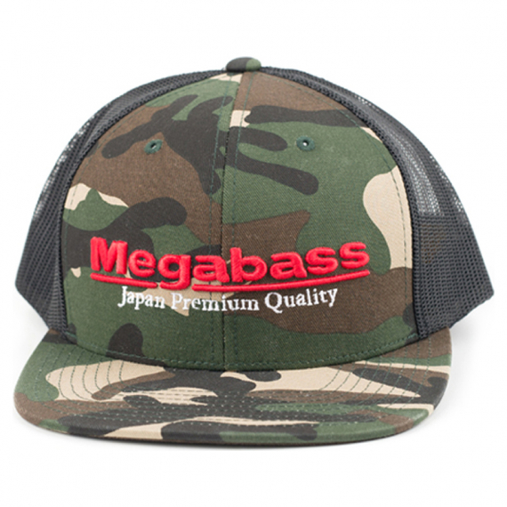 Megabass Trucker Hat Camo dans le groupe Habits et chaussures / Casquettes et chapeaux / Casquettes / Casquettes trucker l\'adresse Sportfiskeprylar.se (MB-C-4513473417535)