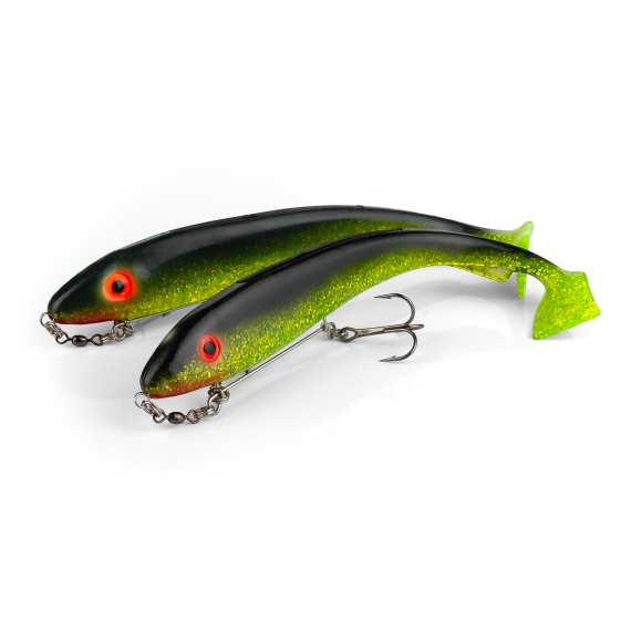 SvartZonker McRubber Shad 23cm Stinger Bundle (2-pack) dans le groupe Leurre de la peche / Kits leurres / Paquet d\'appâts pour brochets l\'adresse Sportfiskeprylar.se (MCRUBBERSHAD23SET)