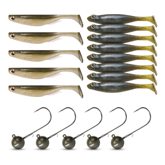 Megabass Jig Pack Perch dans le groupe Leurre de la peche / Kits leurres / Kits leurres perche l\'adresse Sportfiskeprylar.se (MEGABASSJIGGPAKET)
