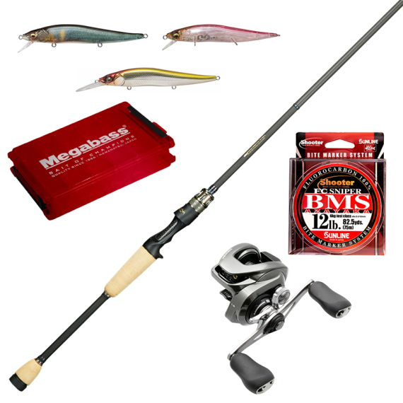 Megabass Oneten Special Combo dans le groupe Kit de pêche / Ensemble casting / Ensemble Casting Perche l\'adresse Sportfiskeprylar.se (MEGABASSONETENSPECIALSET)