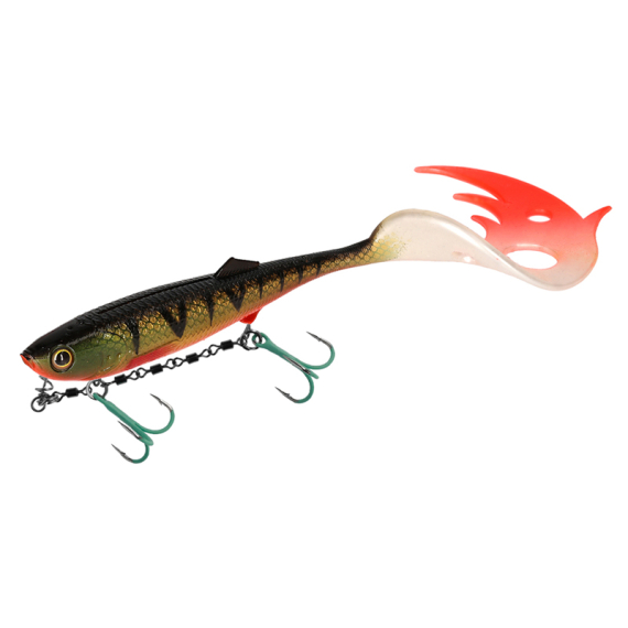 Mikado Sicario Pike Tail 24cm & Stinger Bundle dans le groupe Leurre de la peche / Kits leurres / Paquet d\'appâts pour brochets l\'adresse Sportfiskeprylar.se (MIKADOPIKETAIL24SET)