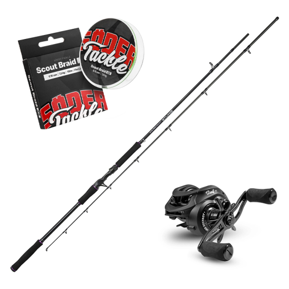 Mikado X Söder Tackle Downsize Pike Combo dans le groupe Ensembles de pêche / Ensemble casting / Ensemble Baitcaster Brochet l\'adresse Sportfiskeprylar.se (MIKADOSODERSET)