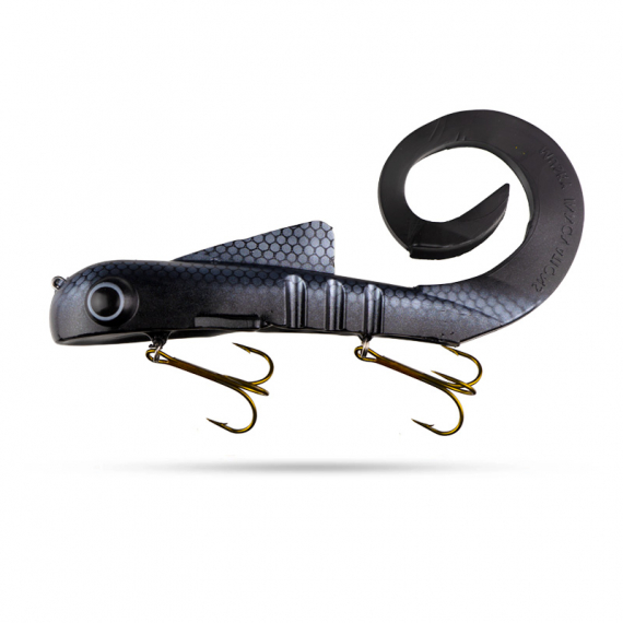 Musky Innovations Bull Dawg Regular Pro 9\'\'/23cm, 127g - Pro Dark Bait Fish dans le groupe Leurre de la peche / Swimbaits / Swimbaits souples l\'adresse Sportfiskeprylar.se (MIPRBD-3)