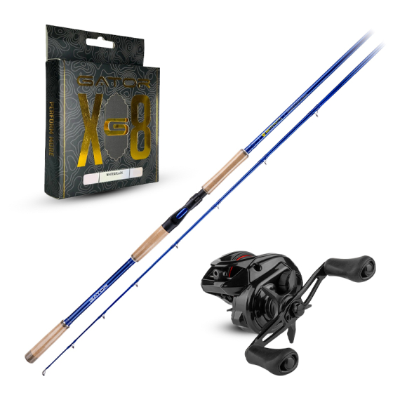 Gator Mirage 8\'6\'\' Dreadnaught & Daiwa PT300L Combo dans le groupe Ensembles de pêche / Ensemble casting / Ensemble Baitcaster Brochet l\'adresse Sportfiskeprylar.se (MIRAGEPT300COMBO)
