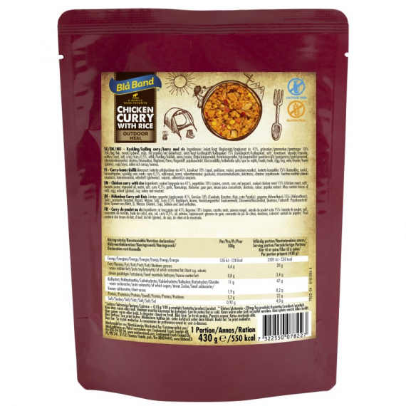 Blue Band - Chicken Curry With Rice dans le groupe Loisirs en plein air / Nourriture camping / Conserves l\'adresse Sportfiskeprylar.se (MKB106)